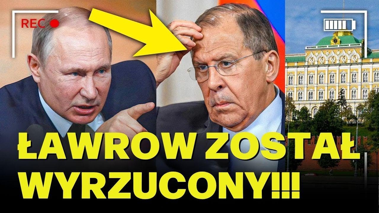 Putin wyrzuca Ławrowa z Kremla!