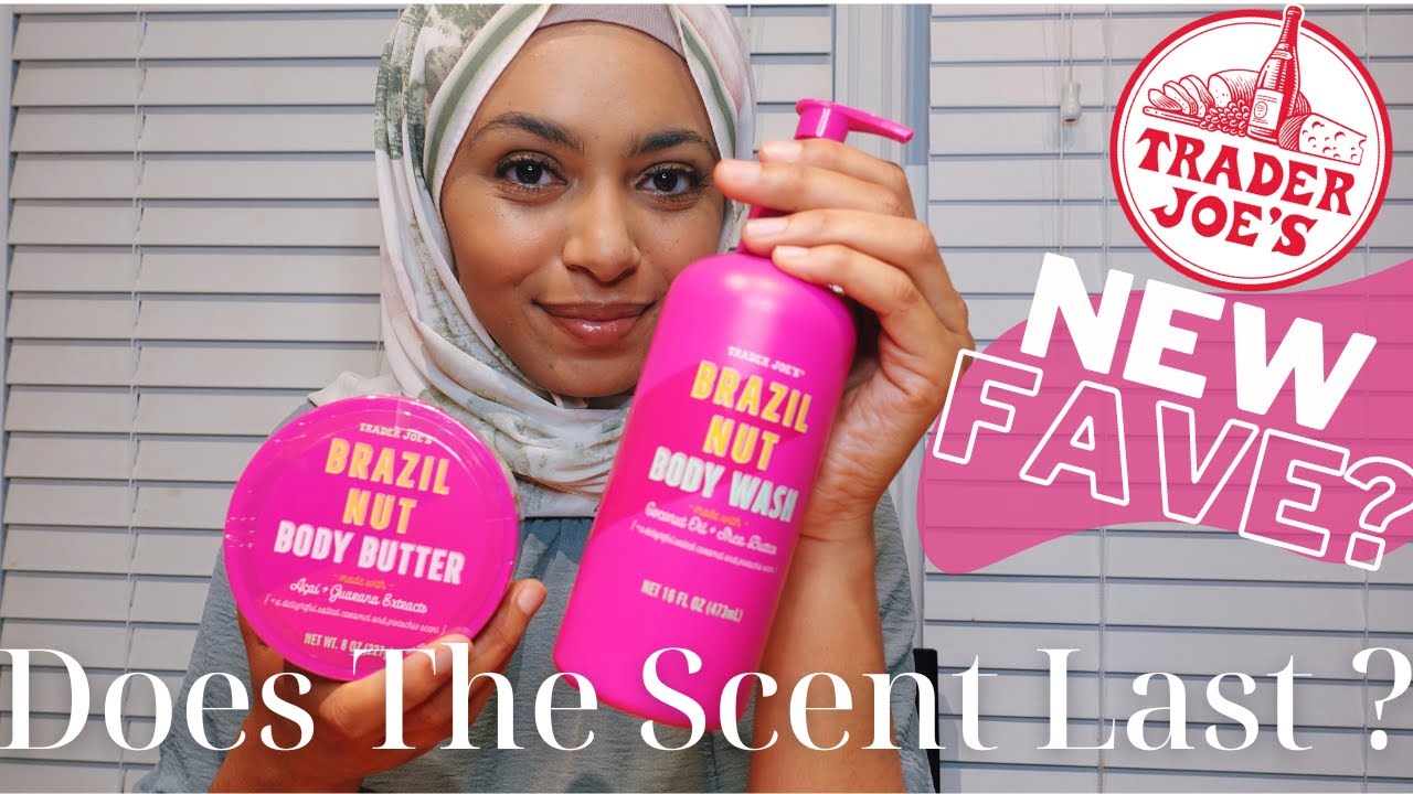 TRADER JOE'S BRAZIL NUT BODY WASH REVIEW **NEW PRODUCT**