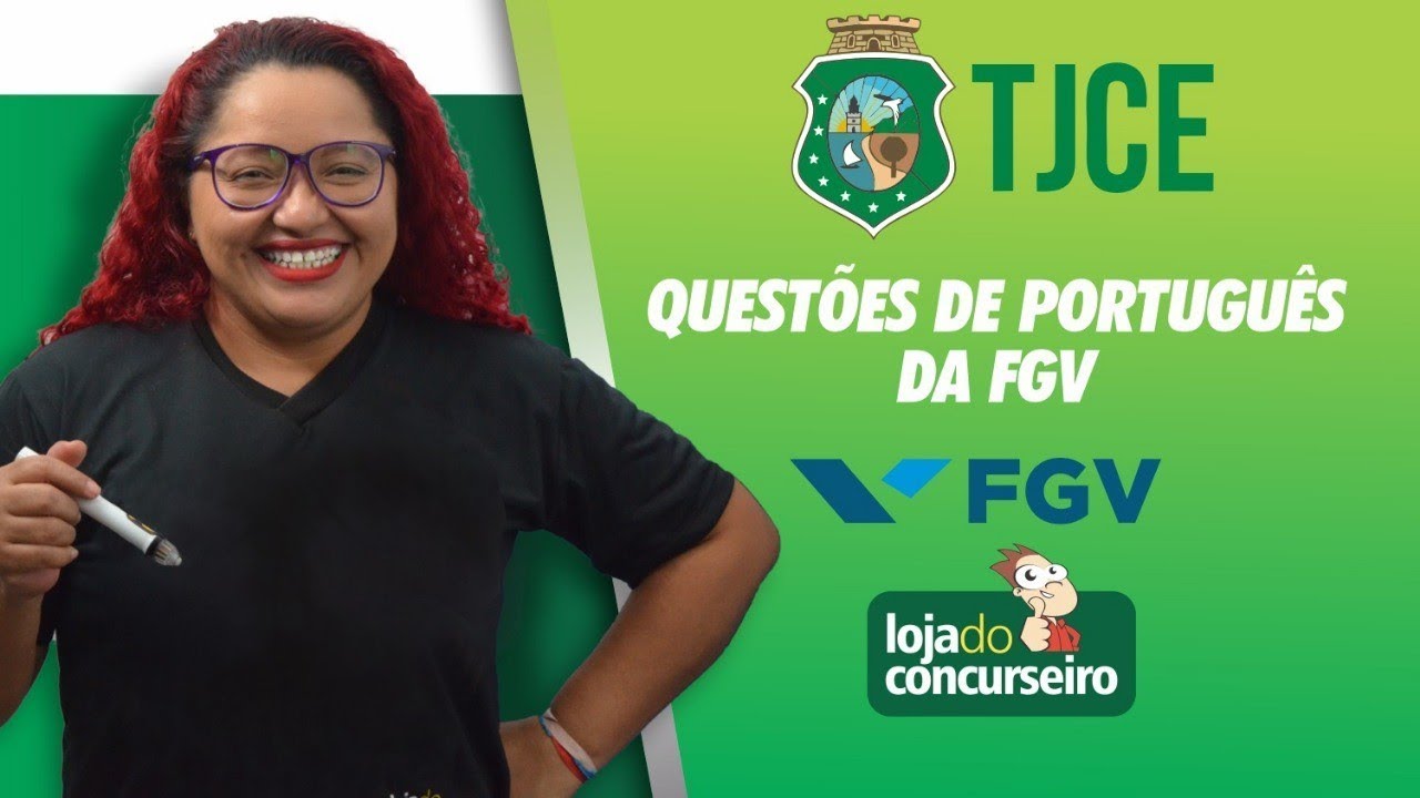 Questões de Português da FGV para o TJCE - Yara Coeli