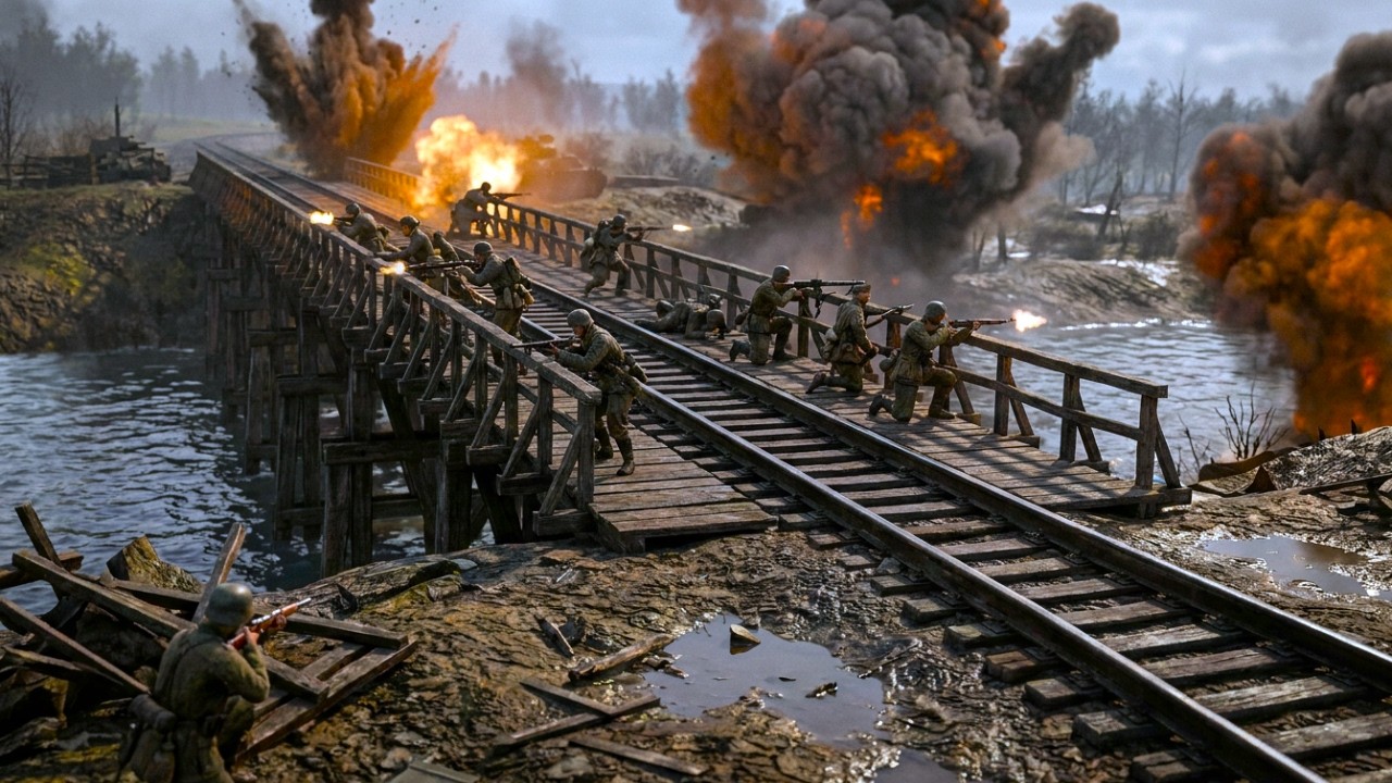 Runway Under Siege – WW2 Immersive Battle (No Commentary)
