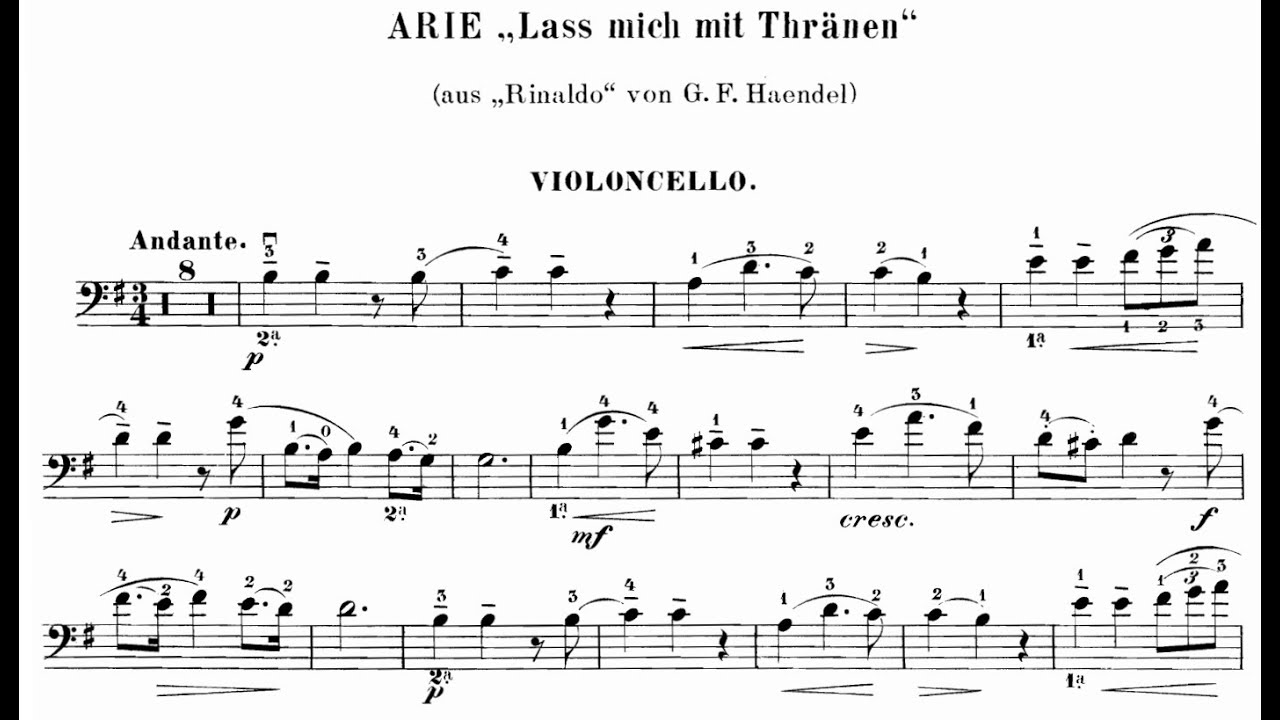 Handel- Lascia ch'io pianga 