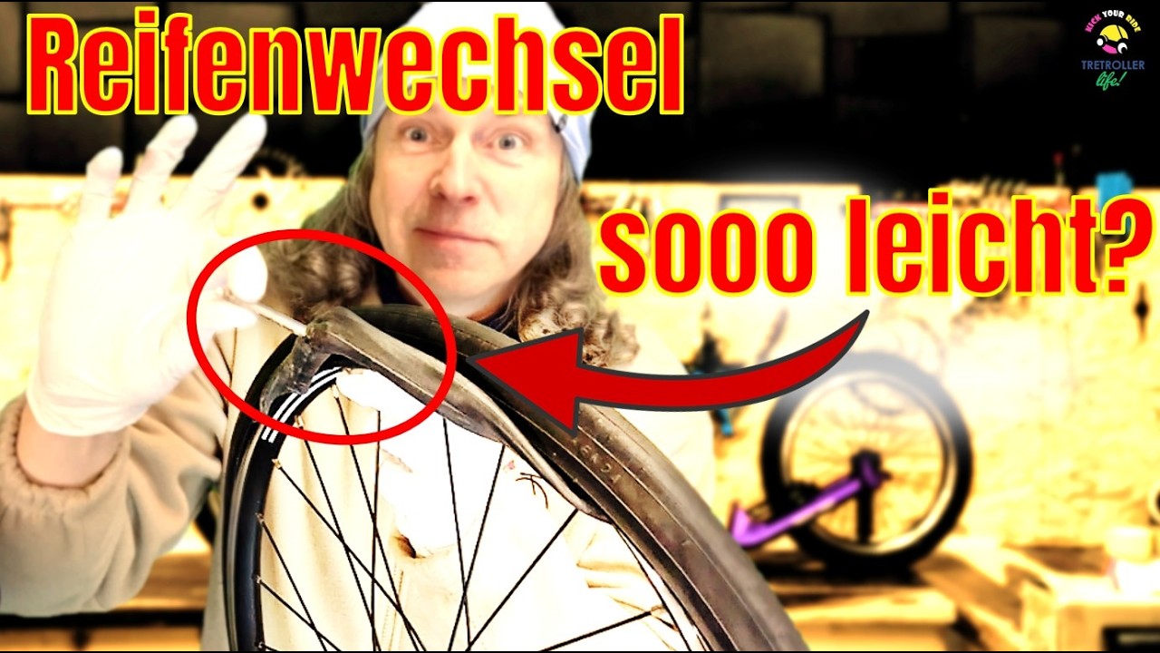 Reifen & Schlauch wechseln – Schritt für Schritt zum Mitmachen: für Fahrrad und Tretroller