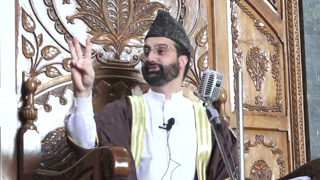 Milad-Un-Nabi ﷺ | Mirwaiz-e-Kashmir delivers sermon at Jama Masjid Srinagar