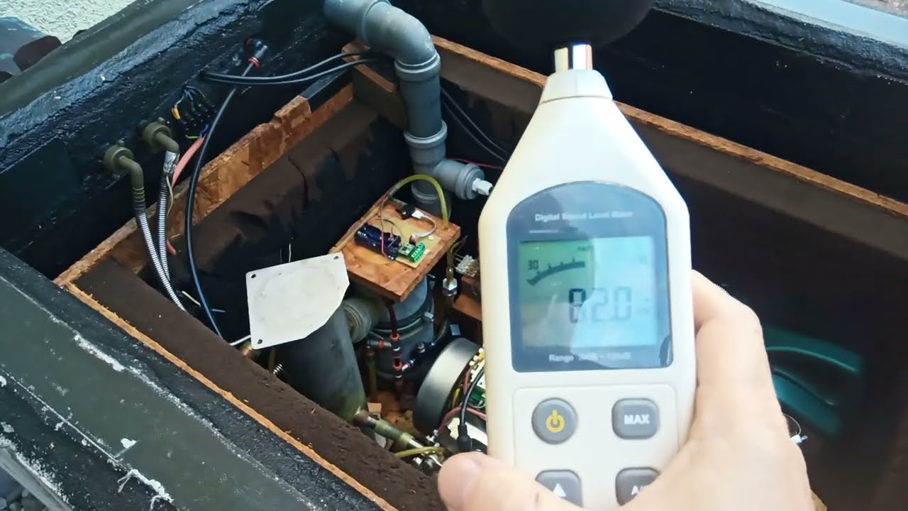 How silent a cheap CHP generator ( BHKW ) can be?