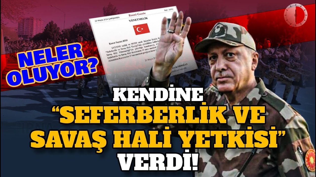 KHK’LILARA İNFAZ PLANI BU!  ERDOĞAN'A SEFERBERLİK VE SAVAŞ HALİ YETKİSİ!