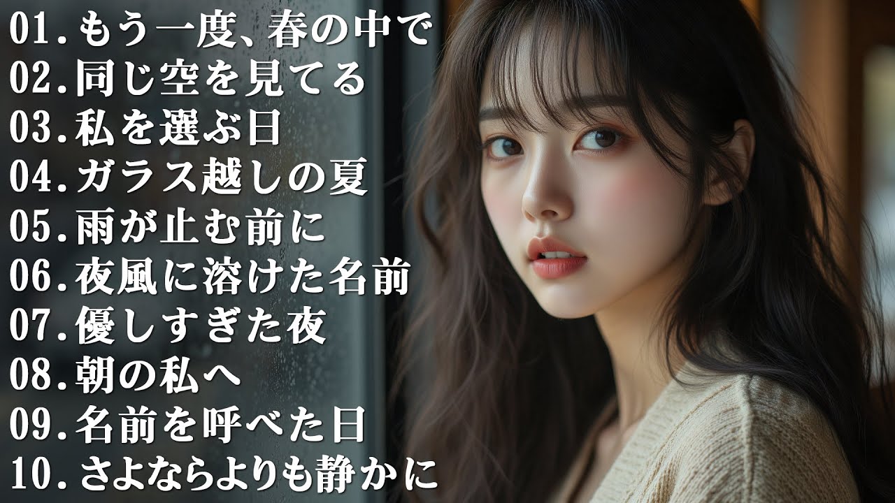 【泣けるラブソング】涙が止まらないほど泣ける歌 感動する歌 泣ける歌 メドレー ♪♪ 心にしみる日本の曲 感動する歌
