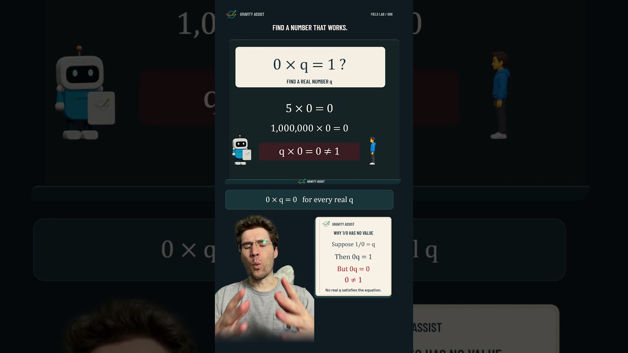 Why Can&rsquo;t You Divide by Zero?