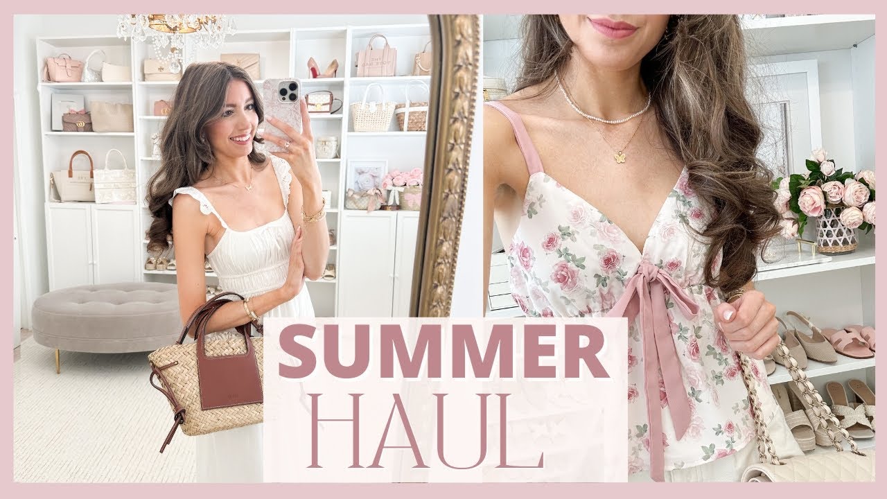 Huge Summer Haul! Nordstrom Finds Under $100, Abercrombie Sale, Carin Rose New Arrivals!