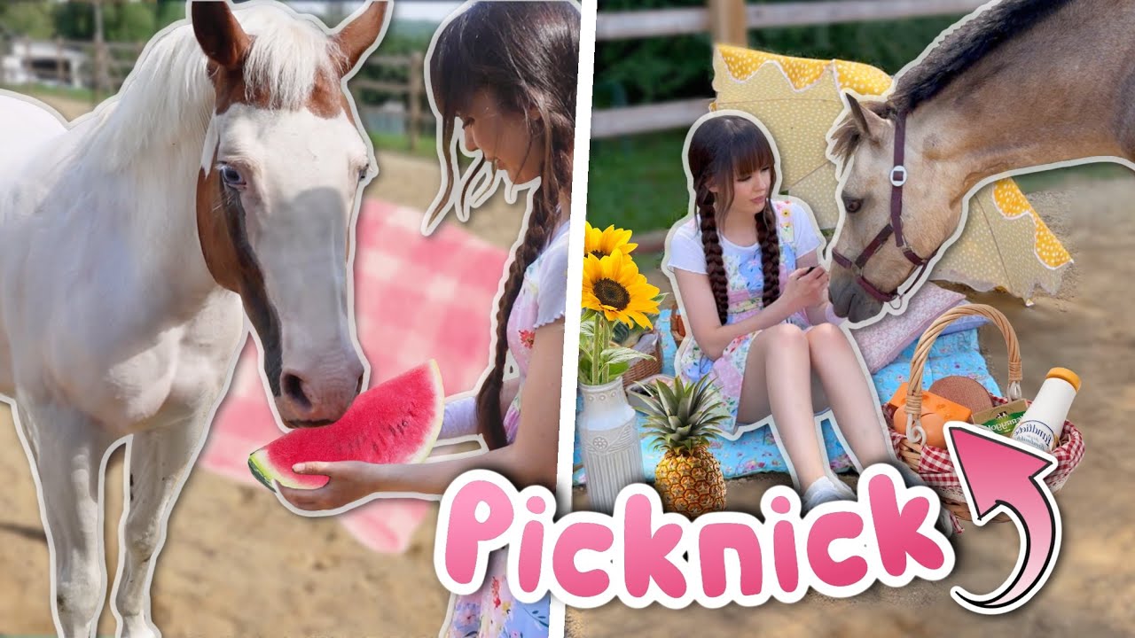 Das Picknick mit unseren Pferden geht schief 😭 | ViktoriaSarina