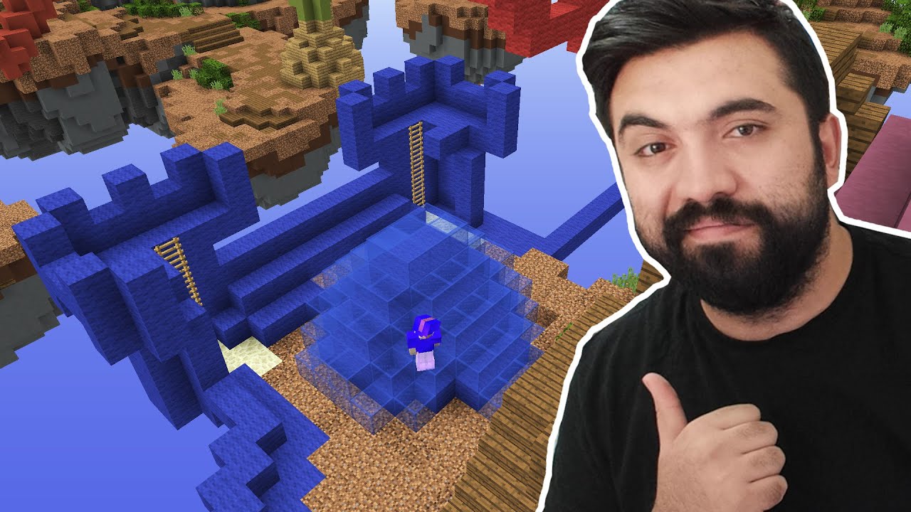 OBSİ OLUP KALE YAPTILAR! Minecraft: BED WARS