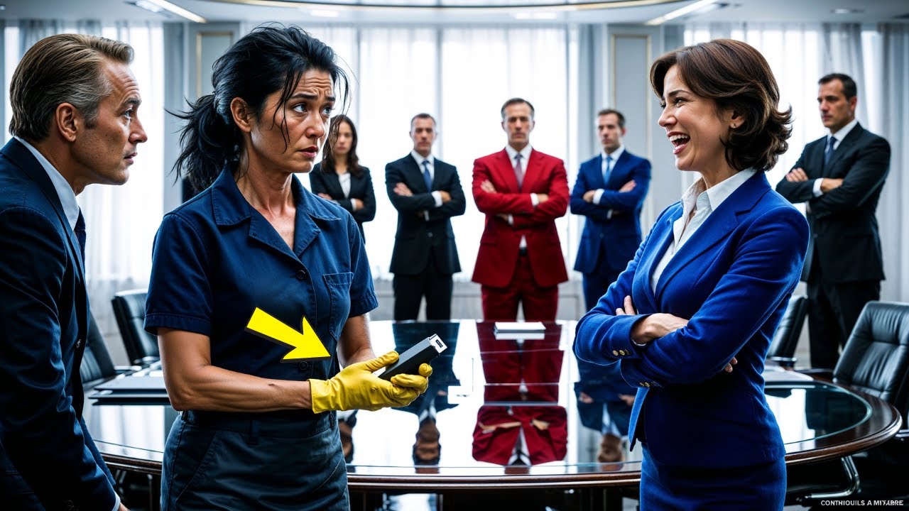 HANNO UMILIATO LA DONNA DELLE PULIZIE DAVANTI A TUTTI&hellip; FINCH&Eacute; NON SMASCHER&Ograve; IL CEO LADRO!
