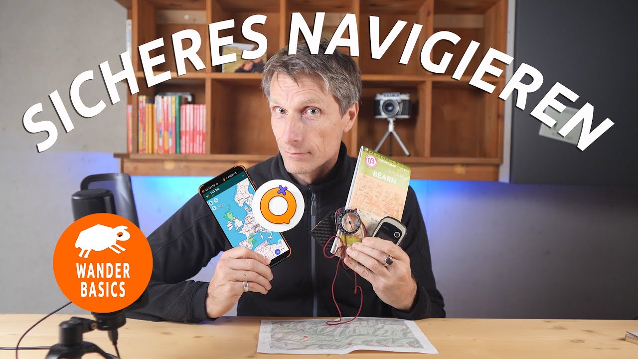 Wander Basics #4 - Navigation mit GPS-Gerät, Smartphone und Karte