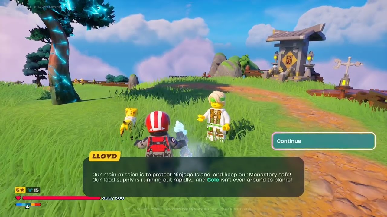 Fortnite Ninjago Lego Long Lost Bell Shape Monster.