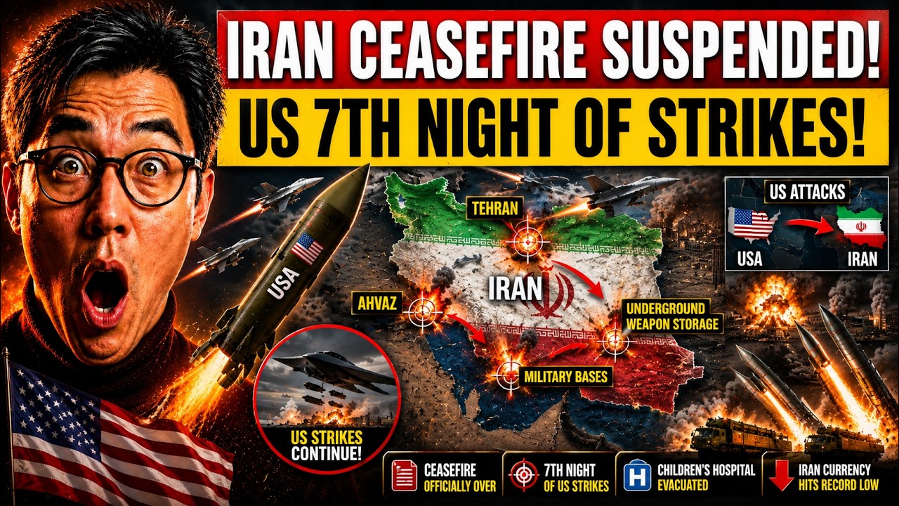 Iran Formally Suspends Ceasefire Commitments