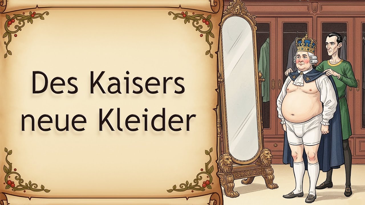 Des Kaisers neue Kleider (Andersen) – Eine lustige Geschichte über Wahrheit & Eitelkeit ✨