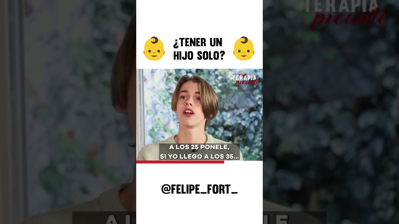 ¿FELIPE FORT QUIERE TENER UN HIJO? 👶