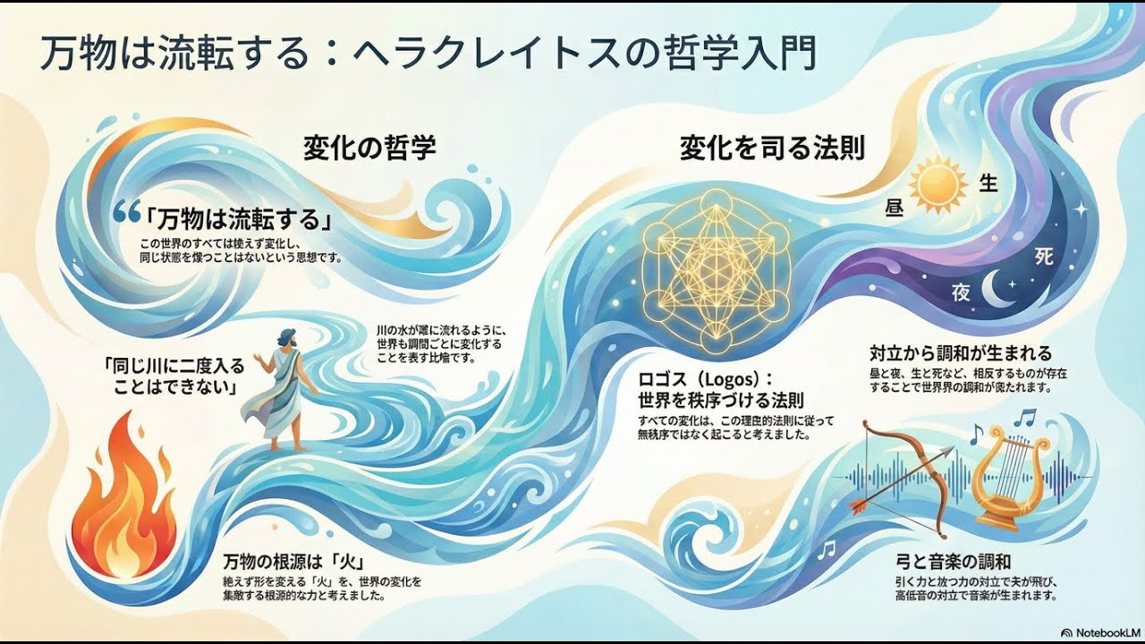 ヘラクレイトス：流れの哲学