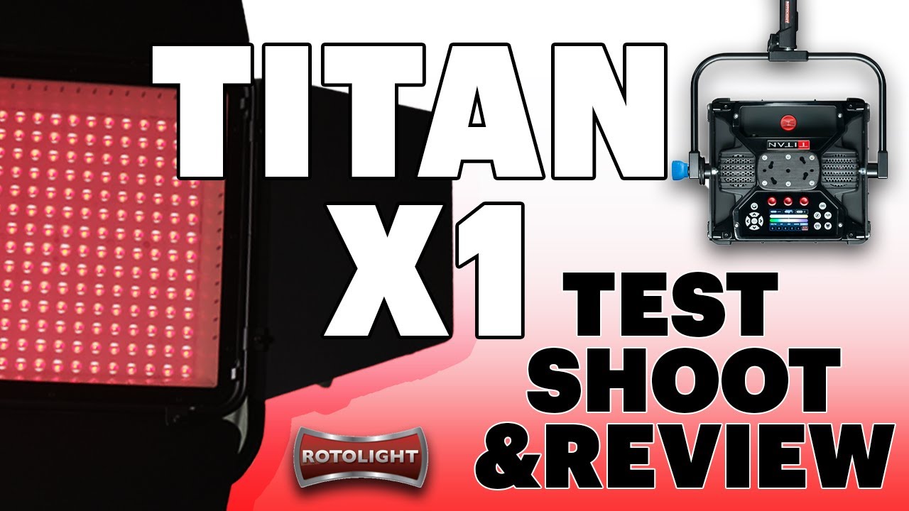 Portrait Photography With the Rotolight Titan X1 | LED Light Test and Review