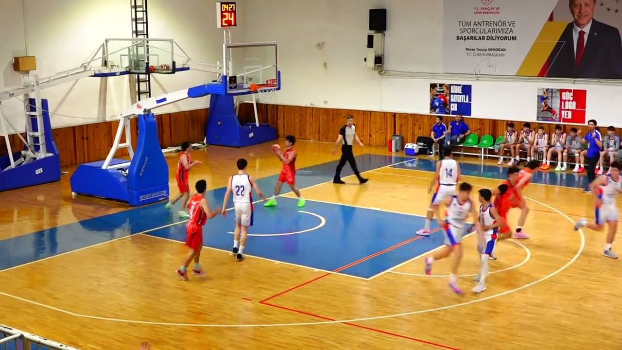 ANADOLU EFES - TEŞVİKİYE U16B AVR F 29.05.24 1.PERİYOT