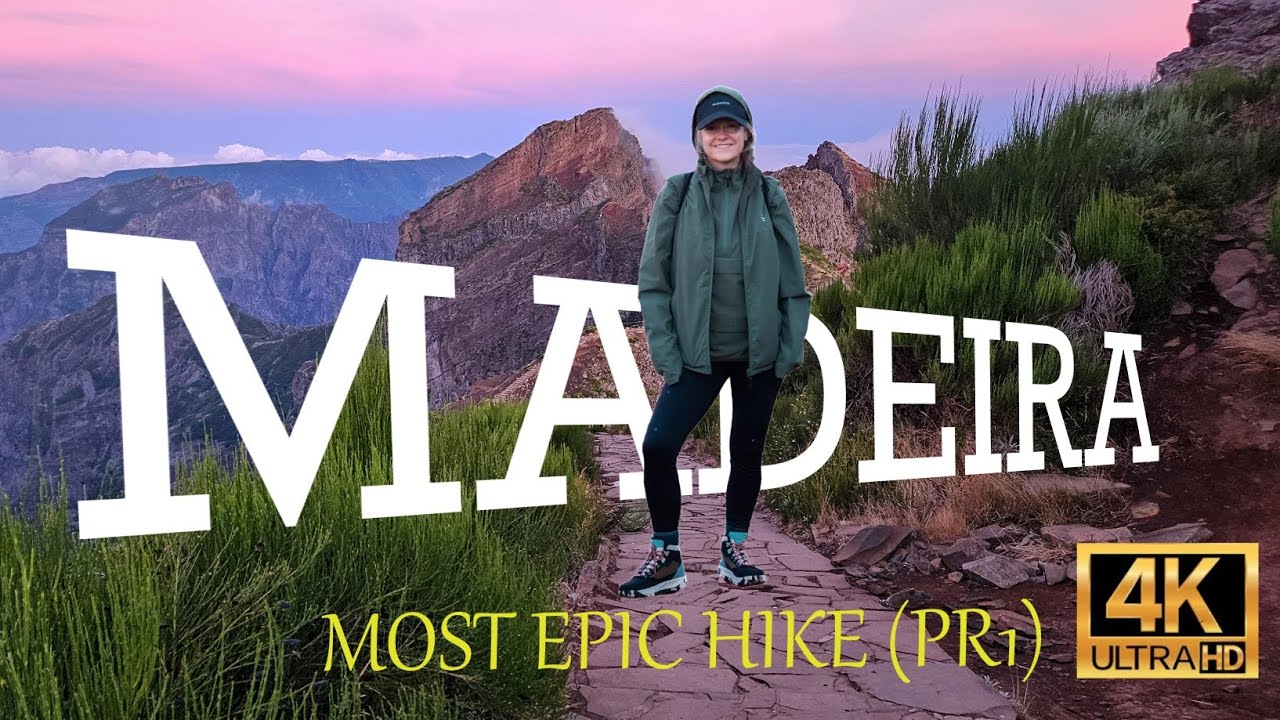 MOST EPIC MADEIRA HIKE (PR1) - Pico Arieiro to Pico Ruivo in 4K. Panoramic drone views and some TIPS