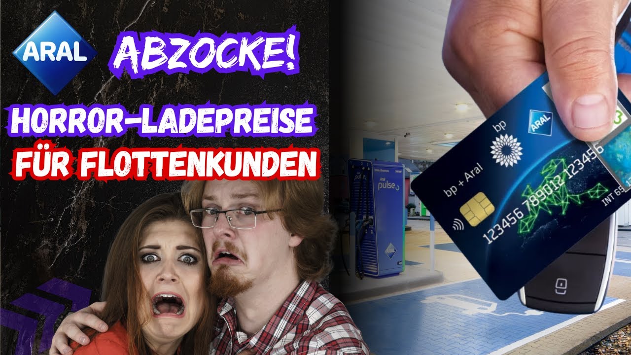 Wie ARAL mit Horror-Ladepreisen die Flottenkunden bei Elektroautos abzockt!