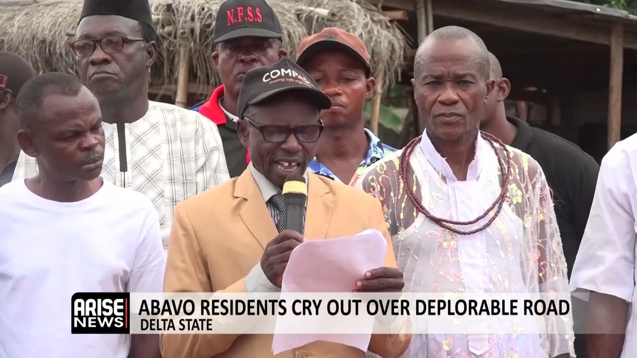 DELTA: ABAVO RESIDENTS CRY OUT OVER DEPLORABLE ROAD