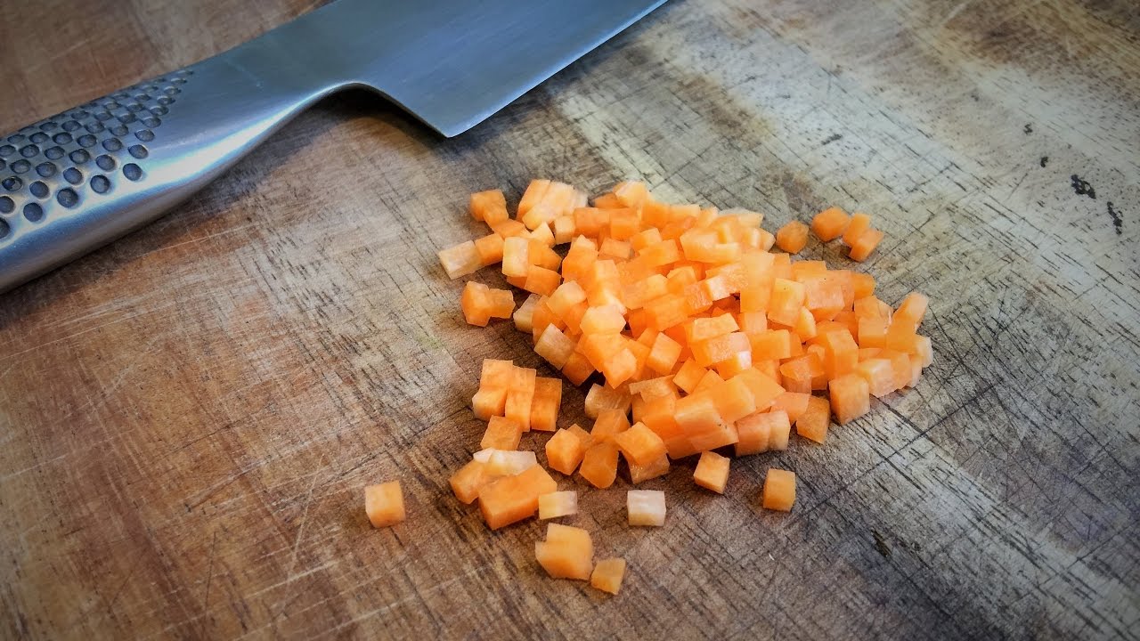 French vegetable cuts you should know: Brunoise