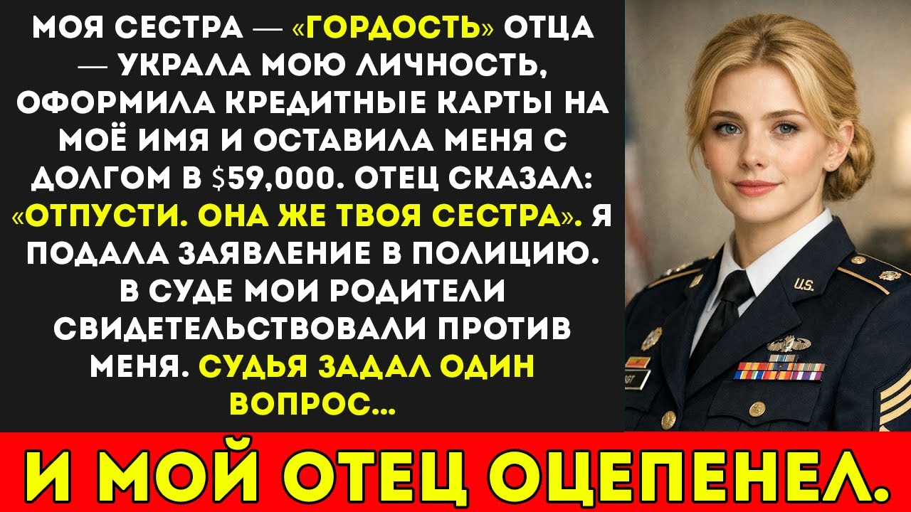 Меня назвали мстительной за то, что я сообщила о своей сестре — но затем судья задал им один вопрос…