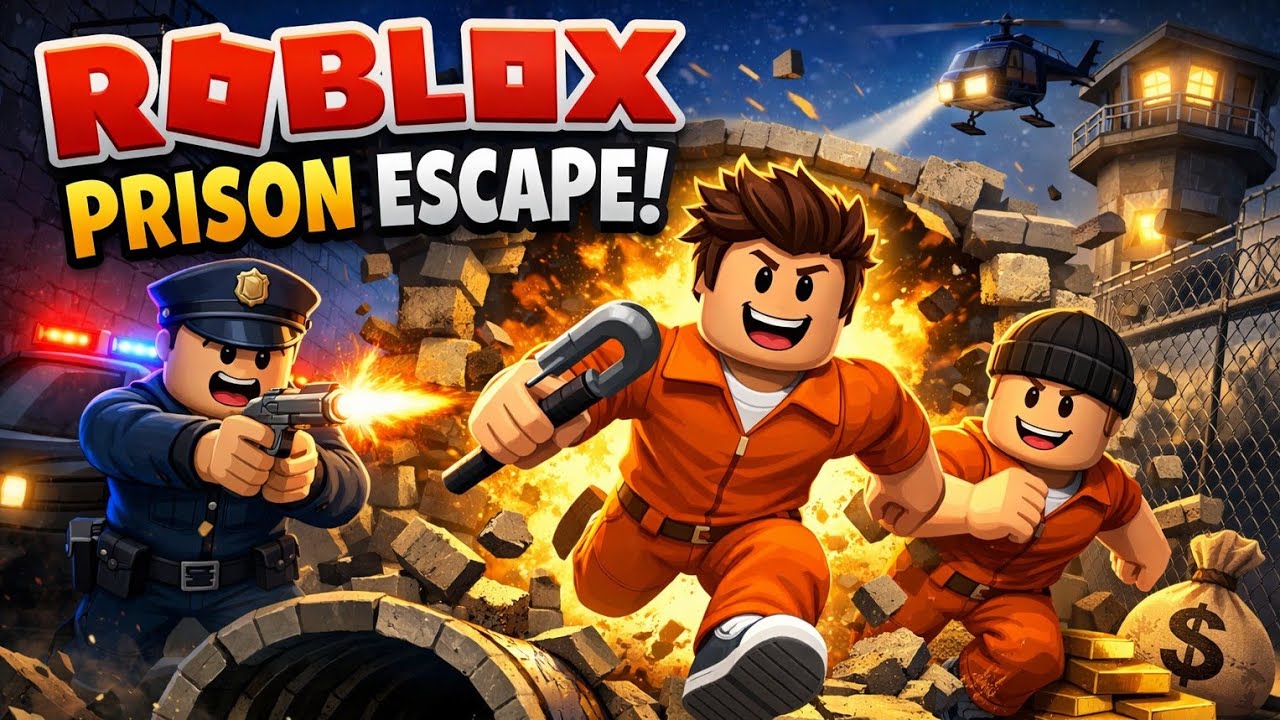 ROBLOX ESCAPE THE PRISON | CoreXplayZ