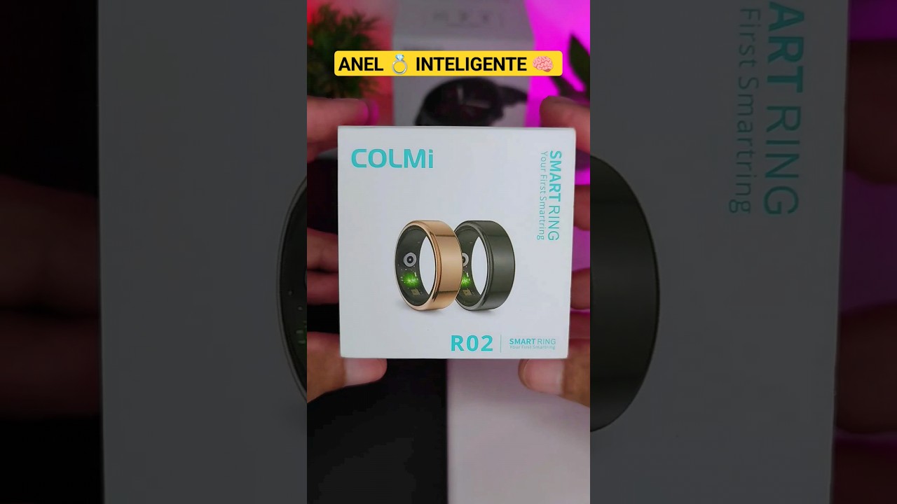 SMART RING COLMI R02 - ANEL INTELIGENTE QUE MONITORA A SA&Uacute;DE O SONO E AS ATIVIDADES F&Iacute;SICAS!