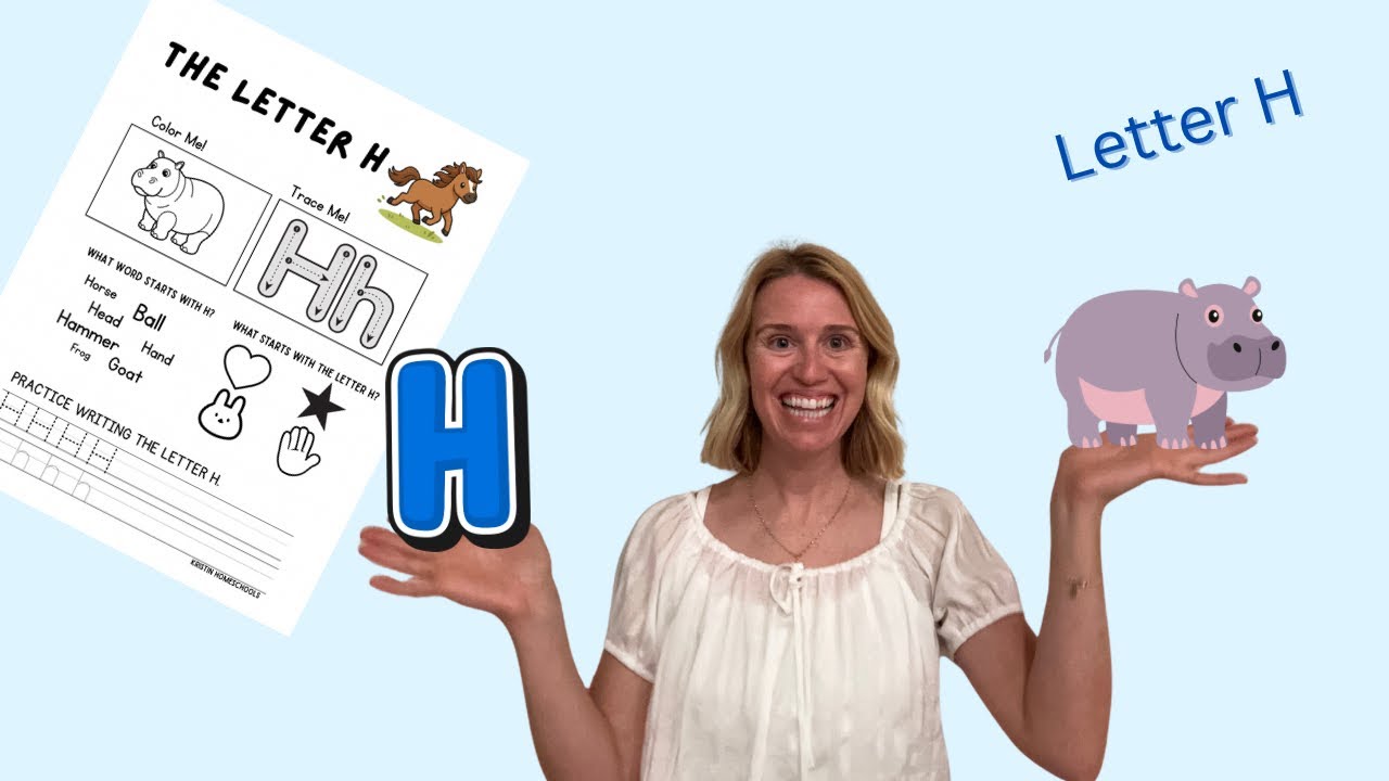 Letter H- Worksheet