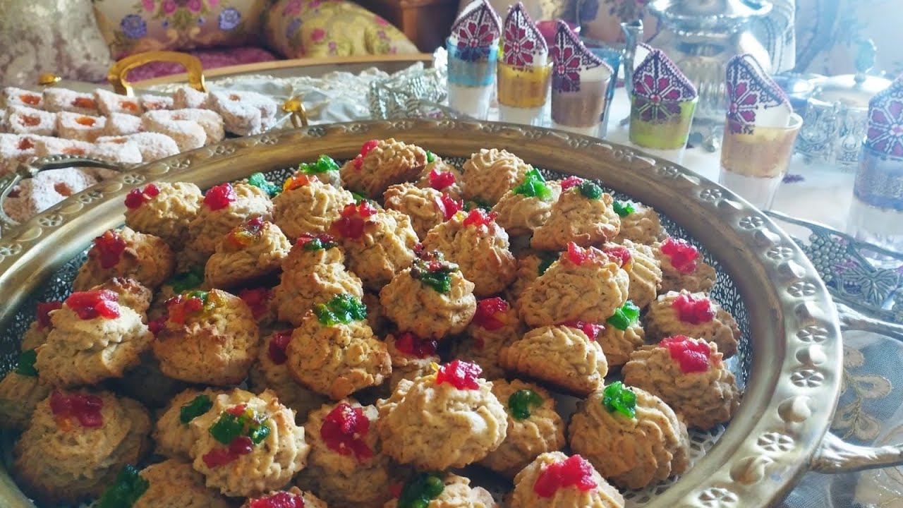 حلويات الزمن الجميل 😍حلوى الكوك و اللوز المغربية بطريقة سهلة و لذيذة في حدود 40 درهم!