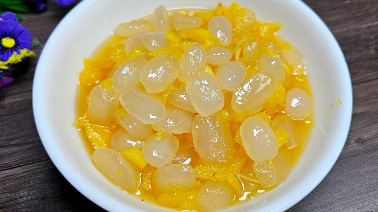 Cách làm HẠT ĐÁC RIM THƠM ,KHÓM ,mềm dẻo và cách pha trà đác giải khát mùa nóng
