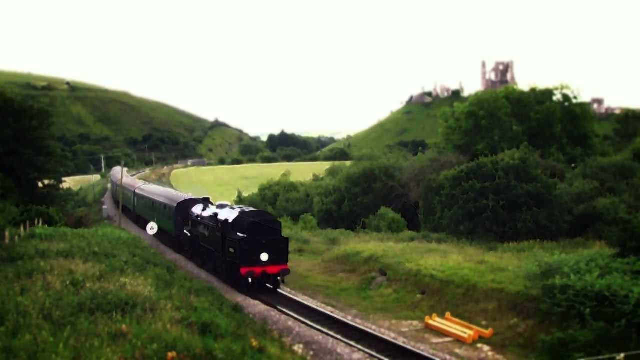 Cartoon Steam Train
