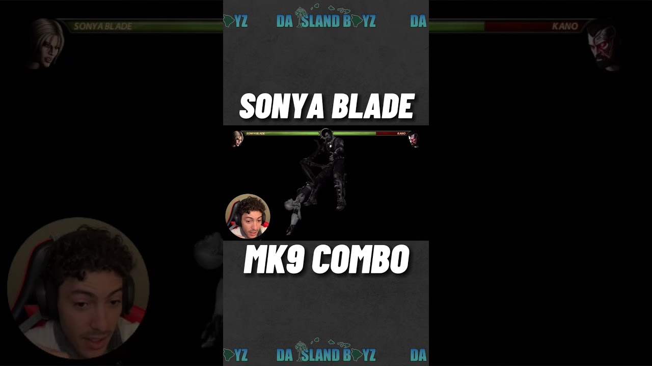 MK9 Sonya Blade BLINDFOLDED Combo! 
