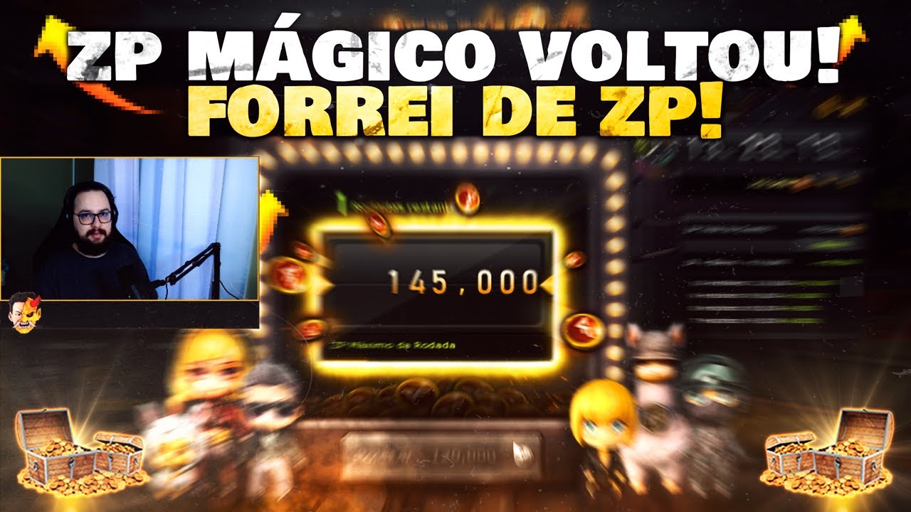 FORREI COM O ZP M&Aacute;GICO! 🤑 O MELHOR EVENTO DO CROSSFIRE!