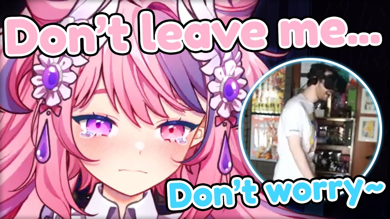 Mousey thought Connor left her alone in VRChat (adorable moment) | Ironmouse x CDawgVA