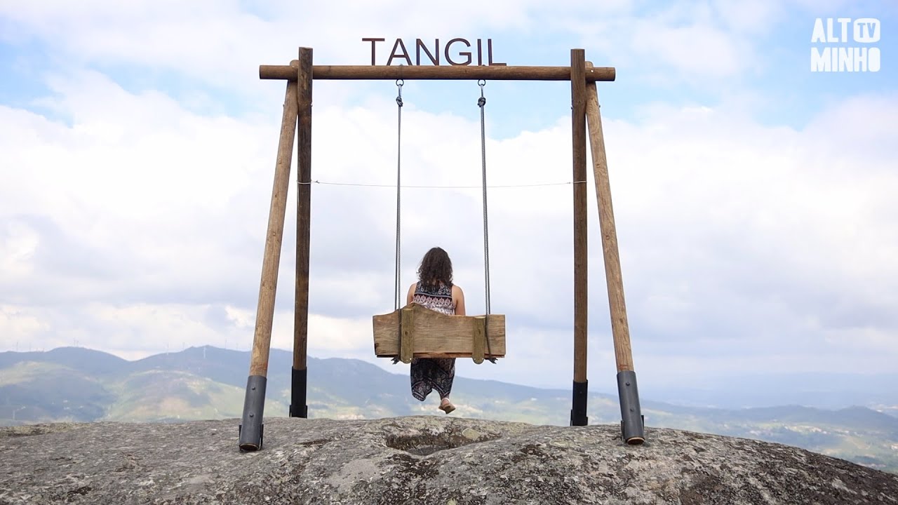 Baloiço, miradouro panorâmico e slide são as novas atrações turísticas de Tangil | Altominho TV