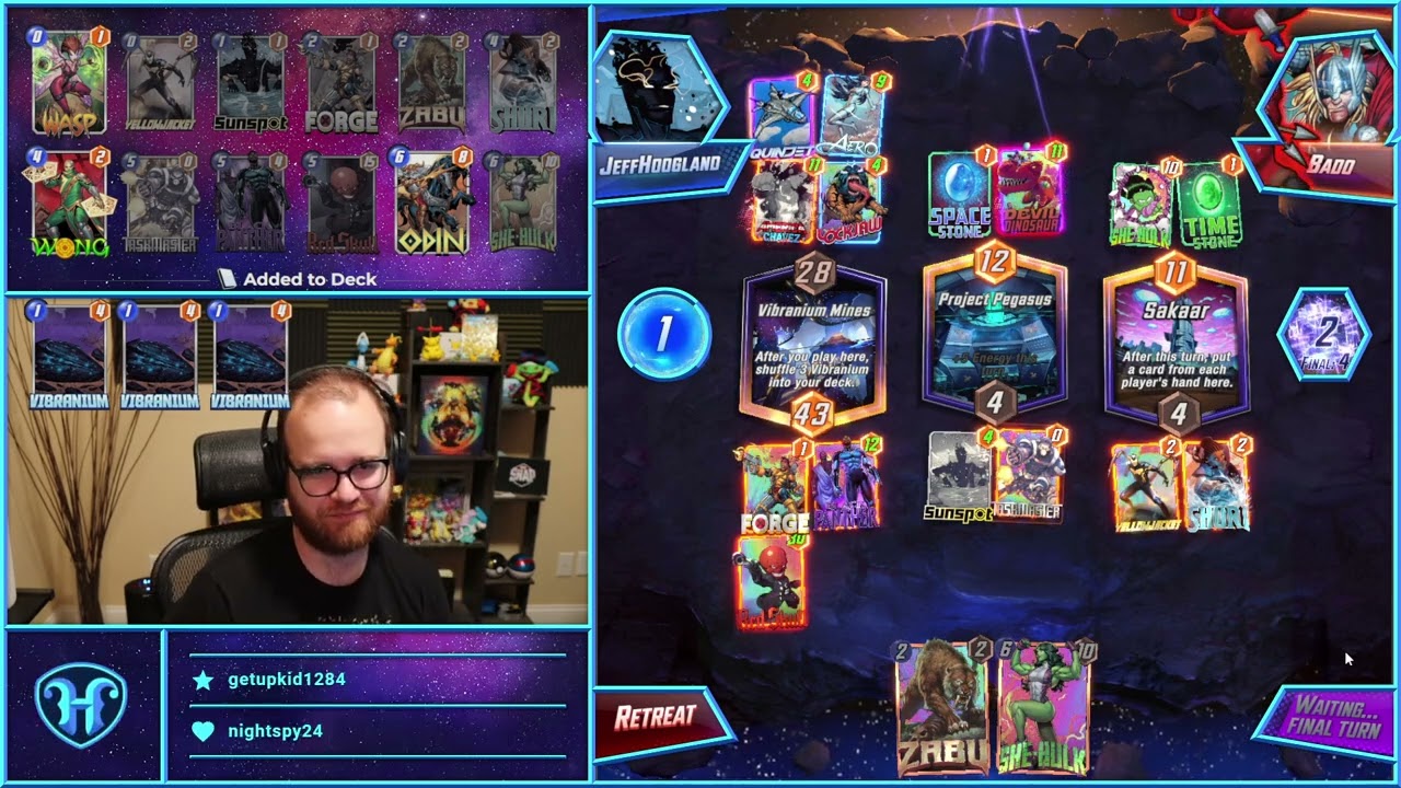 Bad Brews on the Marvel SNAP ladder - Livestream Gameplay Archive