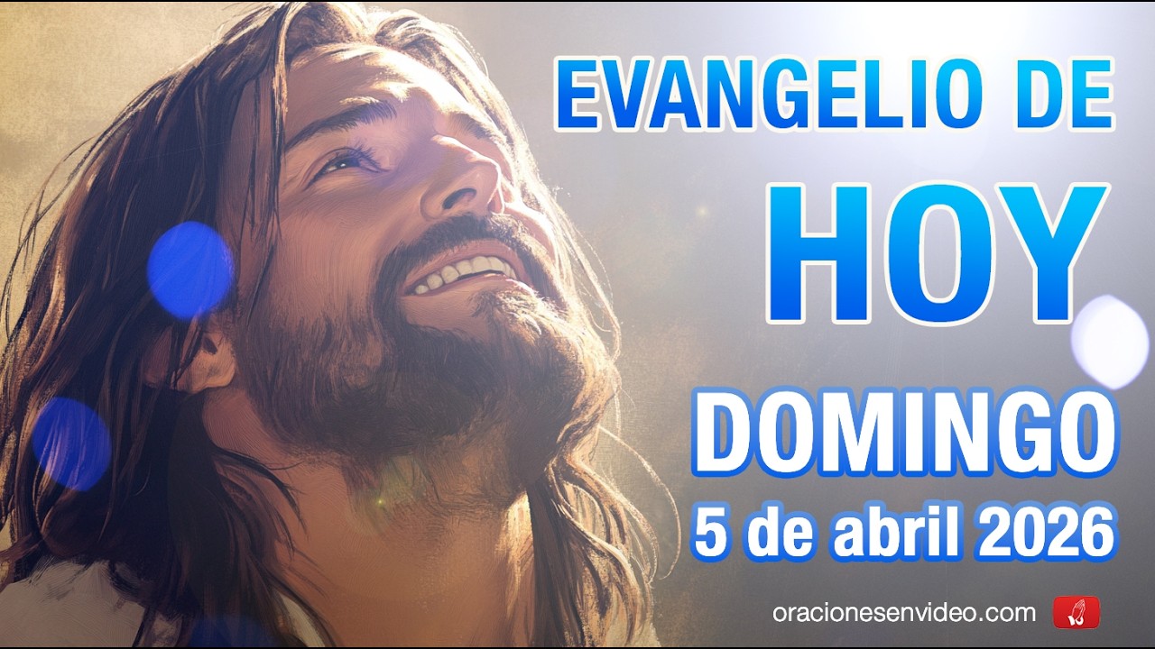 Evangelio de HOY. Domingo 5 de abril 2026 Jn 20,1-9 El que hab&iacute;a de resucitar de entre los muertos.