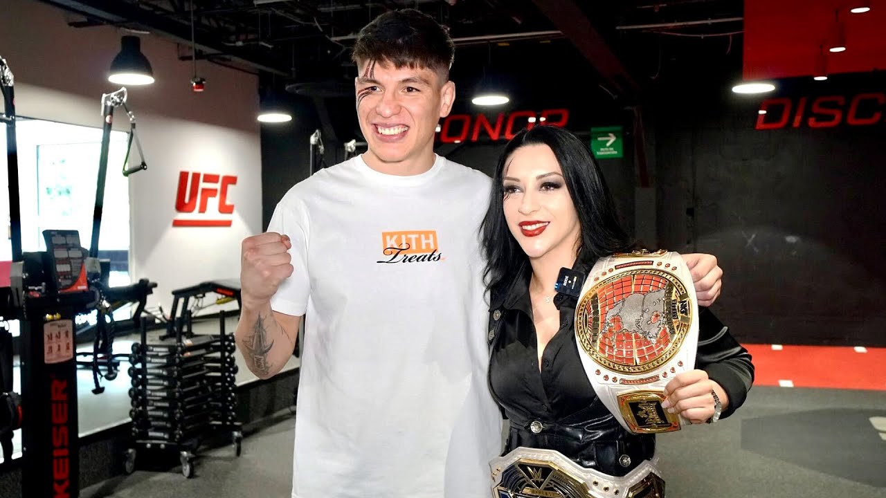 WWE y UFC: Stephanie Vaquer entrena con Ignacio Bahamondes