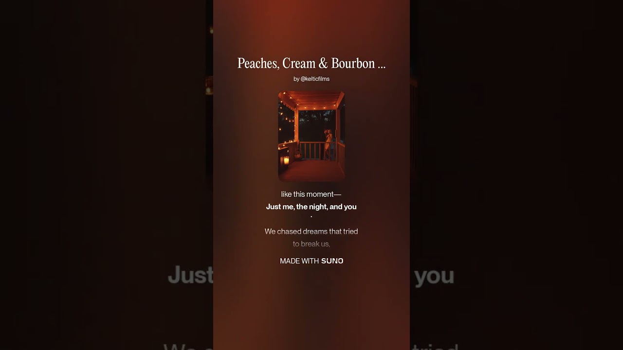 Peaches, Cream & Bourbon 1
