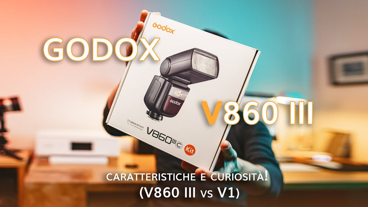 GODOX V860 III | caratteristiche e curiosità! V860 III vs V1