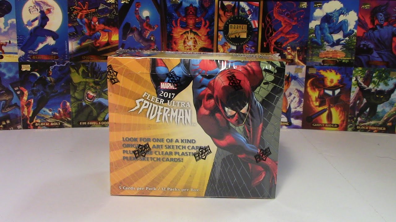 2017 Fleer Ultra Spider-Man Unboxing #1