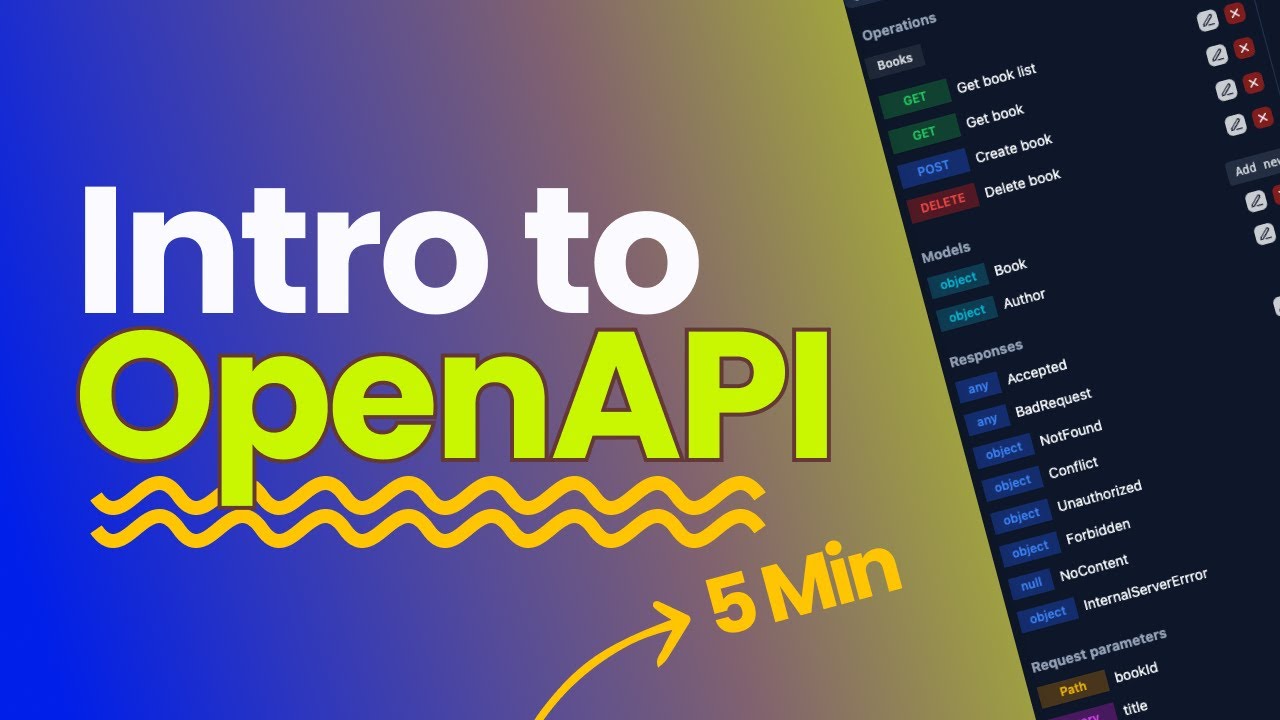 Изучите OpenAPI за 5 минут с примерами