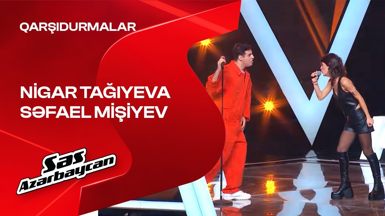 Nigar Tağıyeva - Səfael Mişiyev | Whole lotta love | Qarşıdurmalar | Səs Azərbaycan | 2025