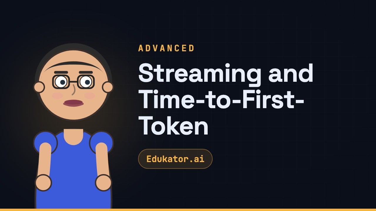 Streaming and Time-to-First-Token - Generative AI for Developers