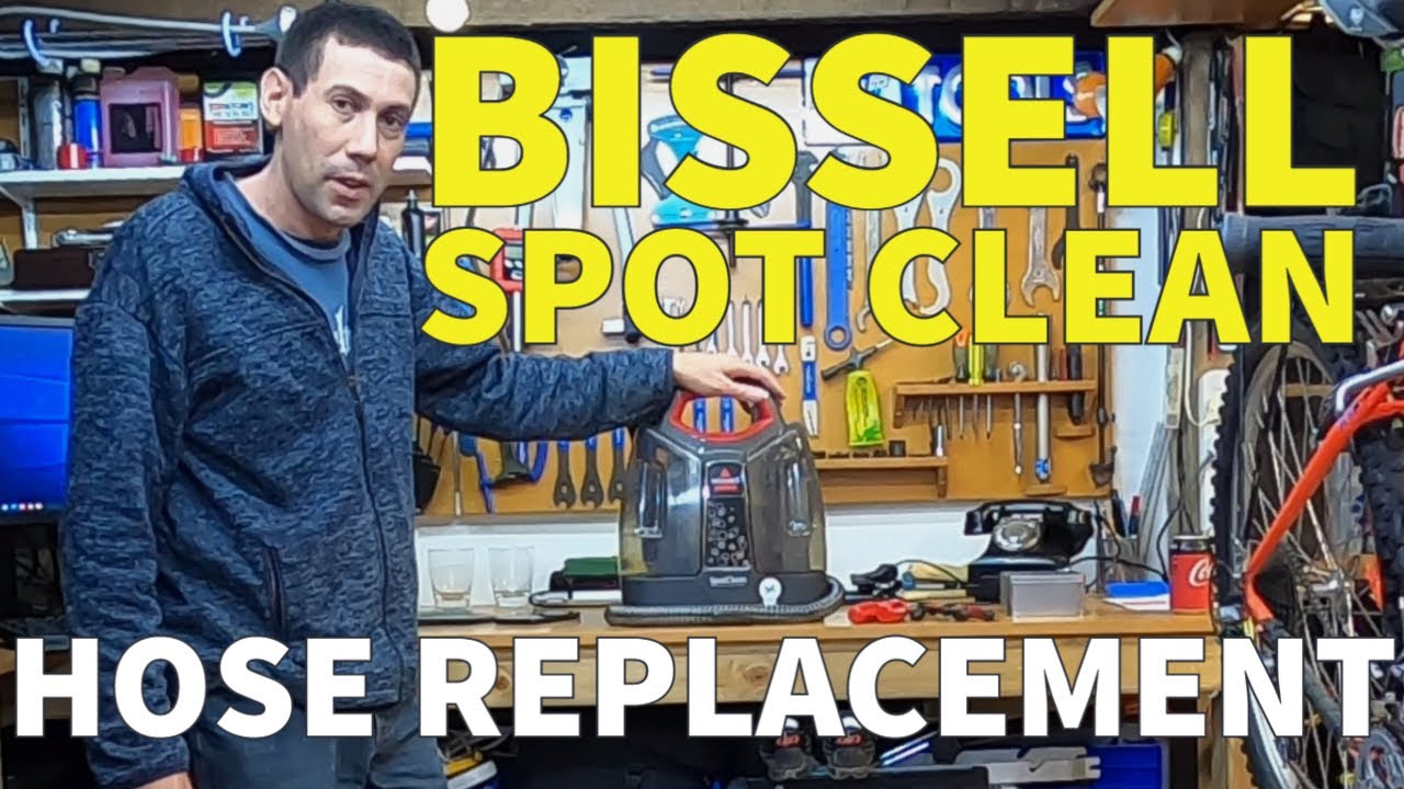 Замена шланга Bissell SpotClean — видеоинструкция