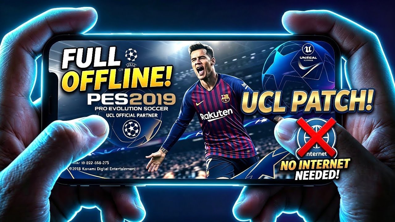 Big Update PES 2019 Mobile Offline: Champions League Patch