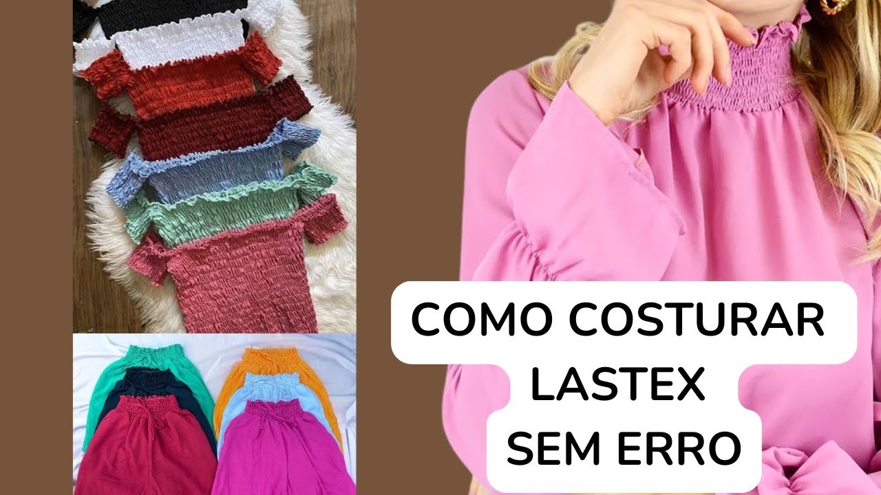 ✂️Como Costurar LASTEX Sem Erro e Perfeito, Com Dica Valiosa No Final #sewing